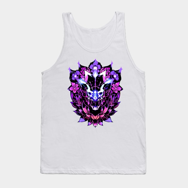 Cyberpunk Flowers Tank Top by CGI Studios